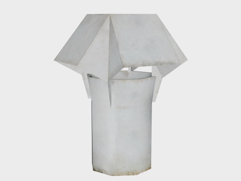 38 in 1 Rooftop Vents Collection - Game Assets - Low Poly 3D 모델