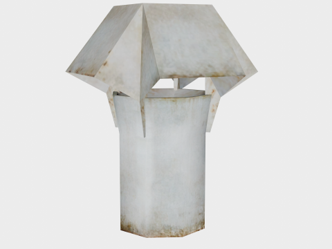 38 in 1 Rooftop Vents Collection - Game Assets - Low Poly 3D 모델
