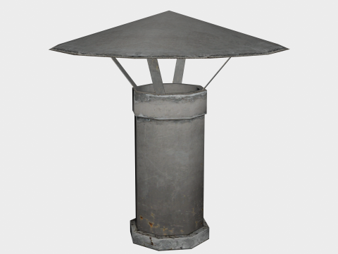 38 in 1 Rooftop Vents Collection - Game Assets - Low Poly 3D 모델