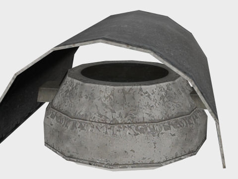 38 in 1 Rooftop Vents Collection - Game Assets - Low Poly 3D 모델