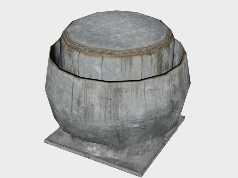 38 in 1 Rooftop Vents Collection - Game Assets - Low Poly 3D 모델