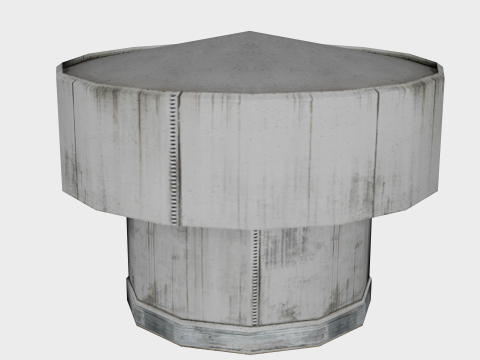 38 in 1 Rooftop Vents Collection - Game Assets - Low Poly 3D 모델