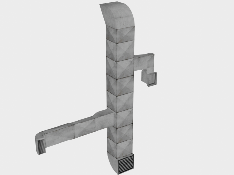 38 in 1 Rooftop Vents Collection - Game Assets - Low Poly 3D 모델