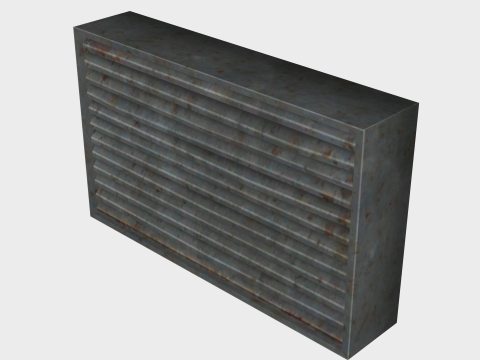 38 in 1 Rooftop Vents Collection - Game Assets - Low Poly 3D 모델