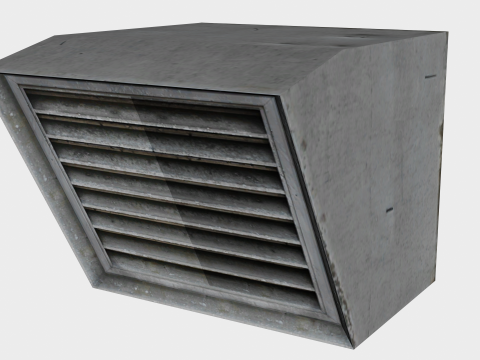 38 in 1 Rooftop Vents Collection - Game Assets - Low Poly 3D 모델