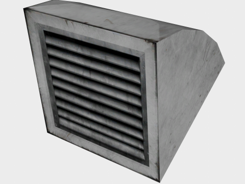 38 in 1 Rooftop Vents Collection - Game Assets - Low Poly 3D 모델