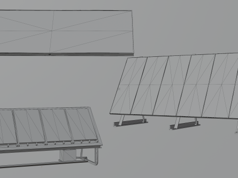 121 in 1 Rooftop Props Mega Pack - Game Assets - Low Poly Modelo 3D