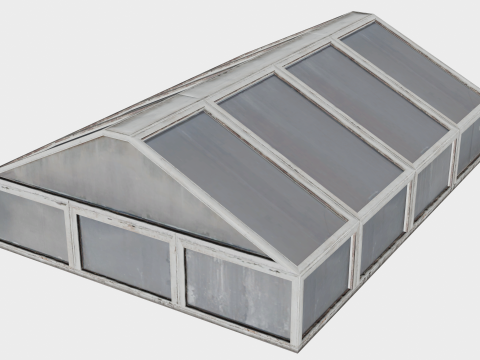 17 in 1 Rooftop Props Trial Pack - Game Assets - Low Poly 3D Модель