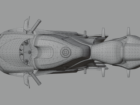 Strale 848X - High Poly Sportbike 3D 模型