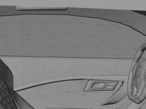 Virex R8X - High Poly Sports car Modello 3D