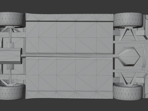 Virex R8X - High Poly Sports car Modello 3D