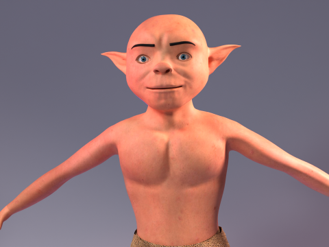 Stylized Family Pck Characters 3D Модель