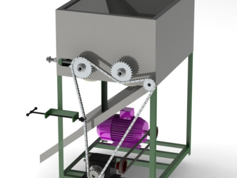 Roll Press 3D मॉडल