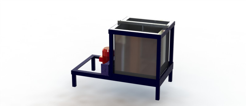 Fish floss oil removal machine 3D Model .c4d .max .obj .3ds .fbx .stl .blend 