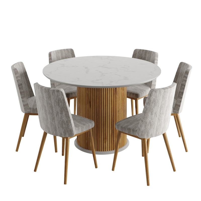 Dining Set Modello 3D .c4d .max .obj .3ds .fbx .stl .blend 