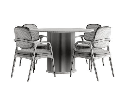 Dining Set Modelo 3D