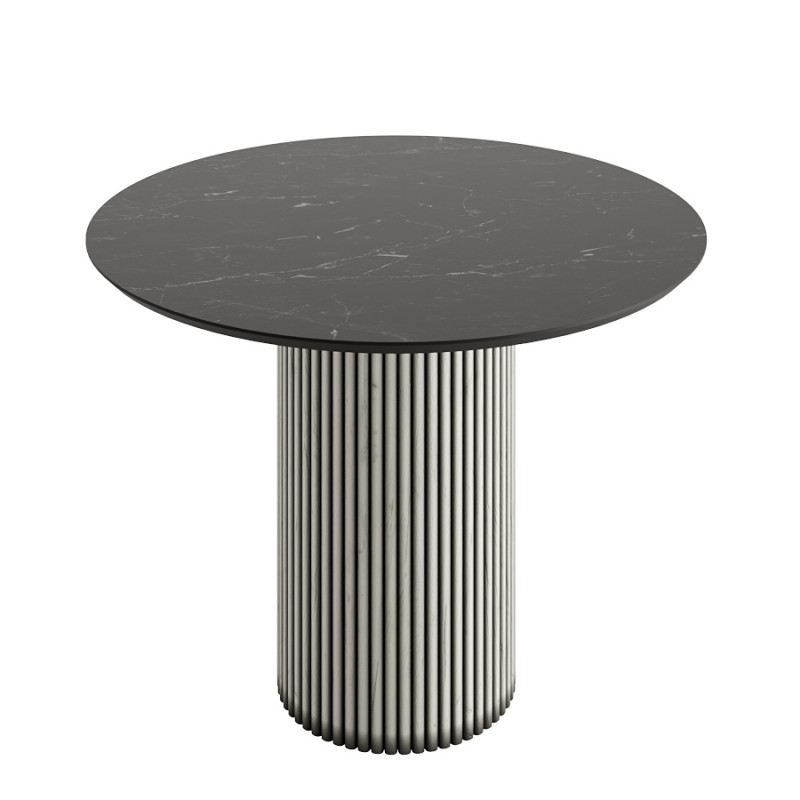 Round wooden dining table 3Dモデル .c4d .max .obj .3ds .fbx .stl .blend 