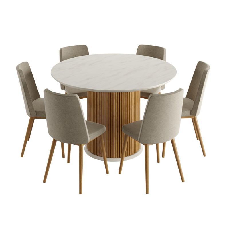Dining Set Modèle 3D .c4d .max .obj .3ds .fbx .stl .blend 