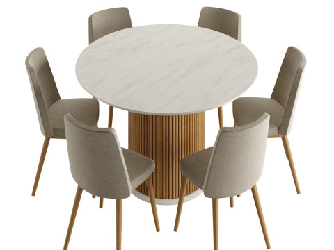 Dining Set Modèle 3D