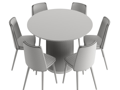 Dining Set Modèle 3D