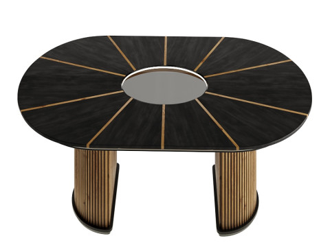 Dining table 3D मॉडल