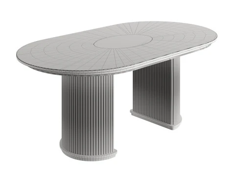 Eettafel 3D Model