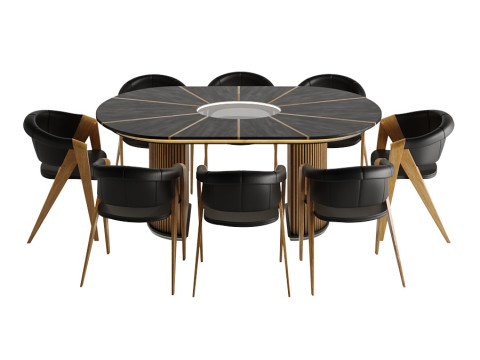 Dining Set 3D Model