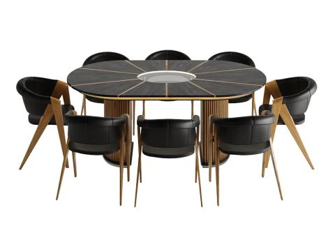 Dining Set 3D Model