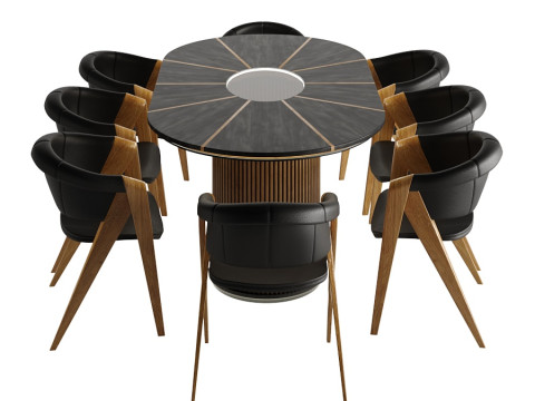 Dining Set 3D Model