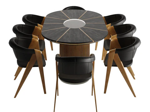 Dining Set 3D Model
