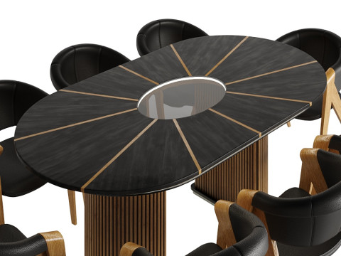 Dining Set 3D Model