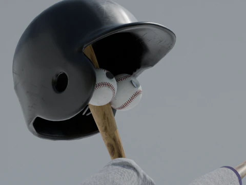 Yarasa adam 3D Model