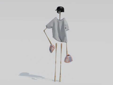 Bat man 3D Model