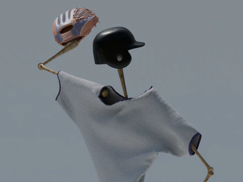 Bat man 3D Model