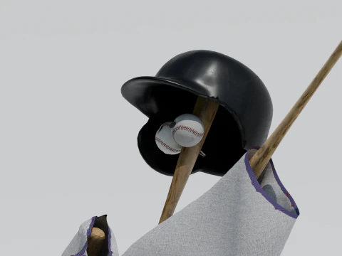 Bat man 3D Model