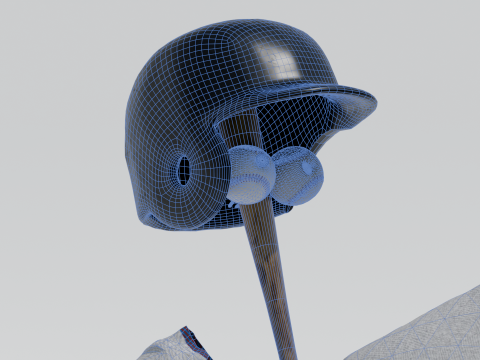 Bat man 3D Model