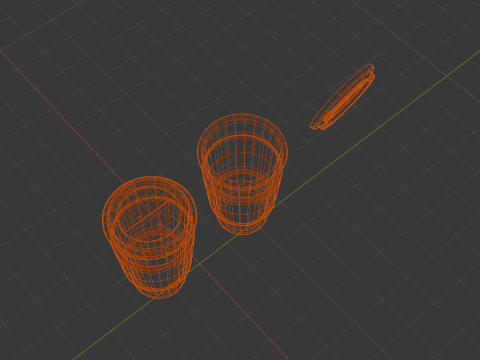 Low-Poly Coffee Cup with Lid - Reusable Eco Mug Low-poly 3D Model
