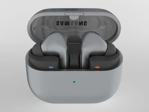 Samsung Galaxy Buds3 Pro Srebrny Model 3D