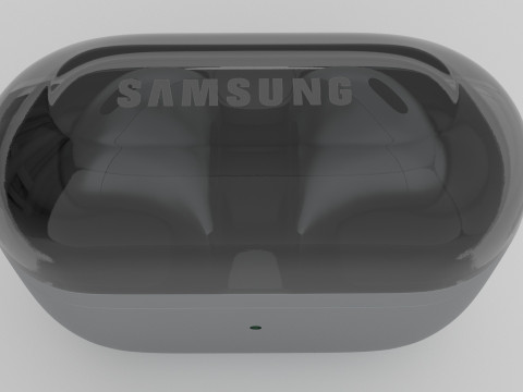 Samsung Galaxy Buds3 Pro Silver 3D 模型