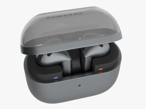 Samsung Galaxy Buds 3 Silver 3D Model
