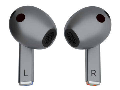 Samsung Galaxy Buds 3 Silver 3D 模型