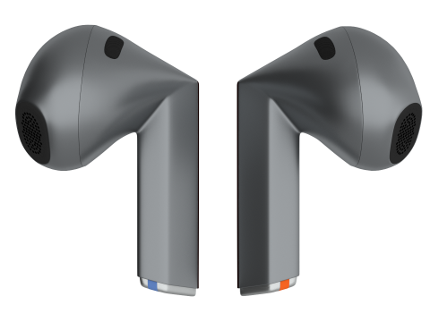 Samsung Galaxy Buds 3 Silver 3D 模型