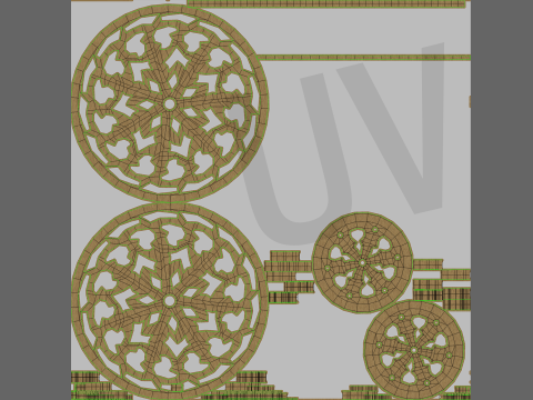 Traditional Oud Model Model 3D