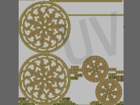 Traditionelles Oud-Modell 3D Modell