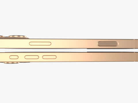 Apple iPhone 16 Pro Desert Titanium Model 3D