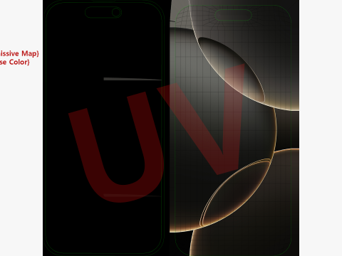 Apple iPhone 16 Pro Natural Titanium 3D 모델
