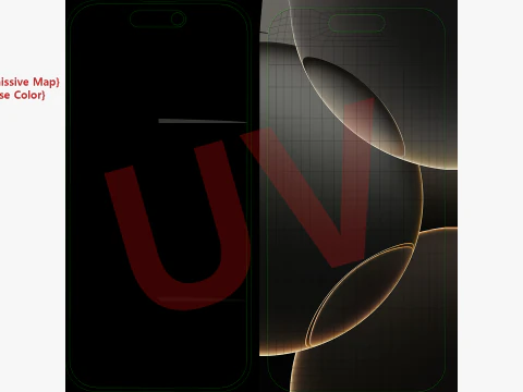 Apple iPhone 16 Pro Tit&acirc;nio Natural Modelo 3D