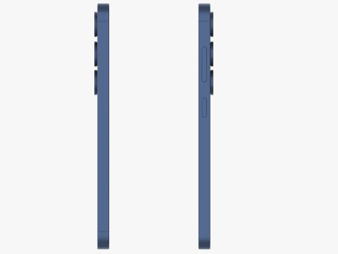 Samsung Galaxy S25 Navy 3D Model