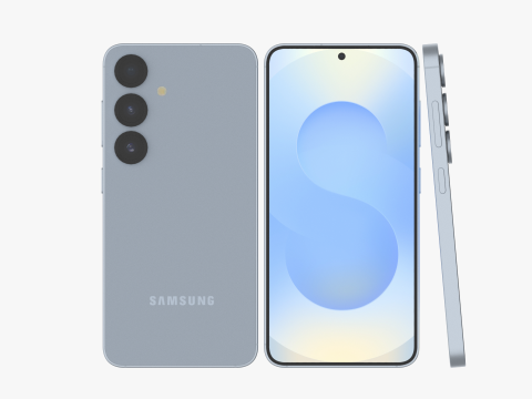 Samsung Galaxy S25 Icyblue 3D Model