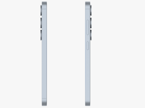 Samsung Galaxy S25 Icyblue 3D 모델